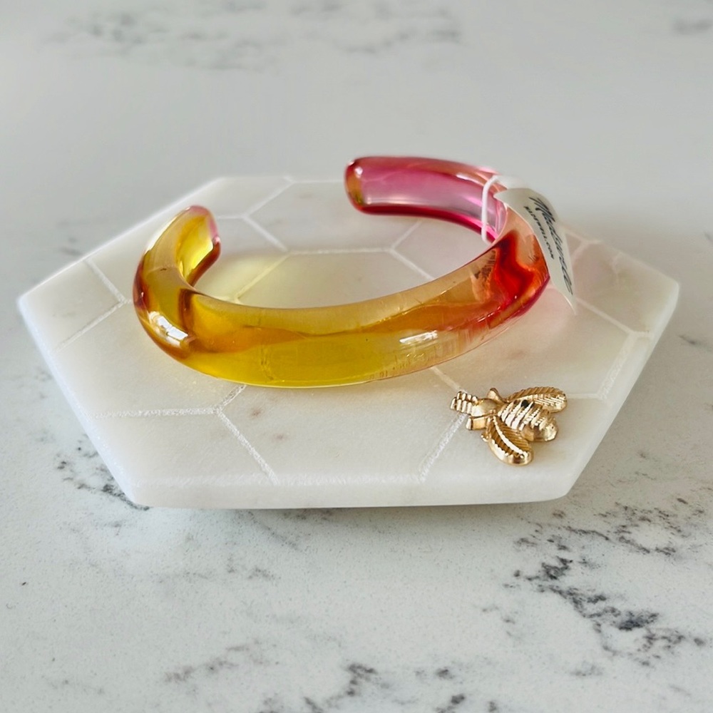 Madewell Ombré Resin Cuff Bracelet